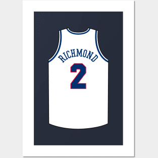 Mitch Richmond Sacramento Jersey Qiangy Posters and Art